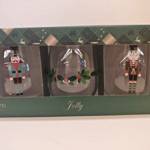 Whiskygläser Set 'Jolly' Weihnachtliche Gläser mit Nussknacker-Motiven