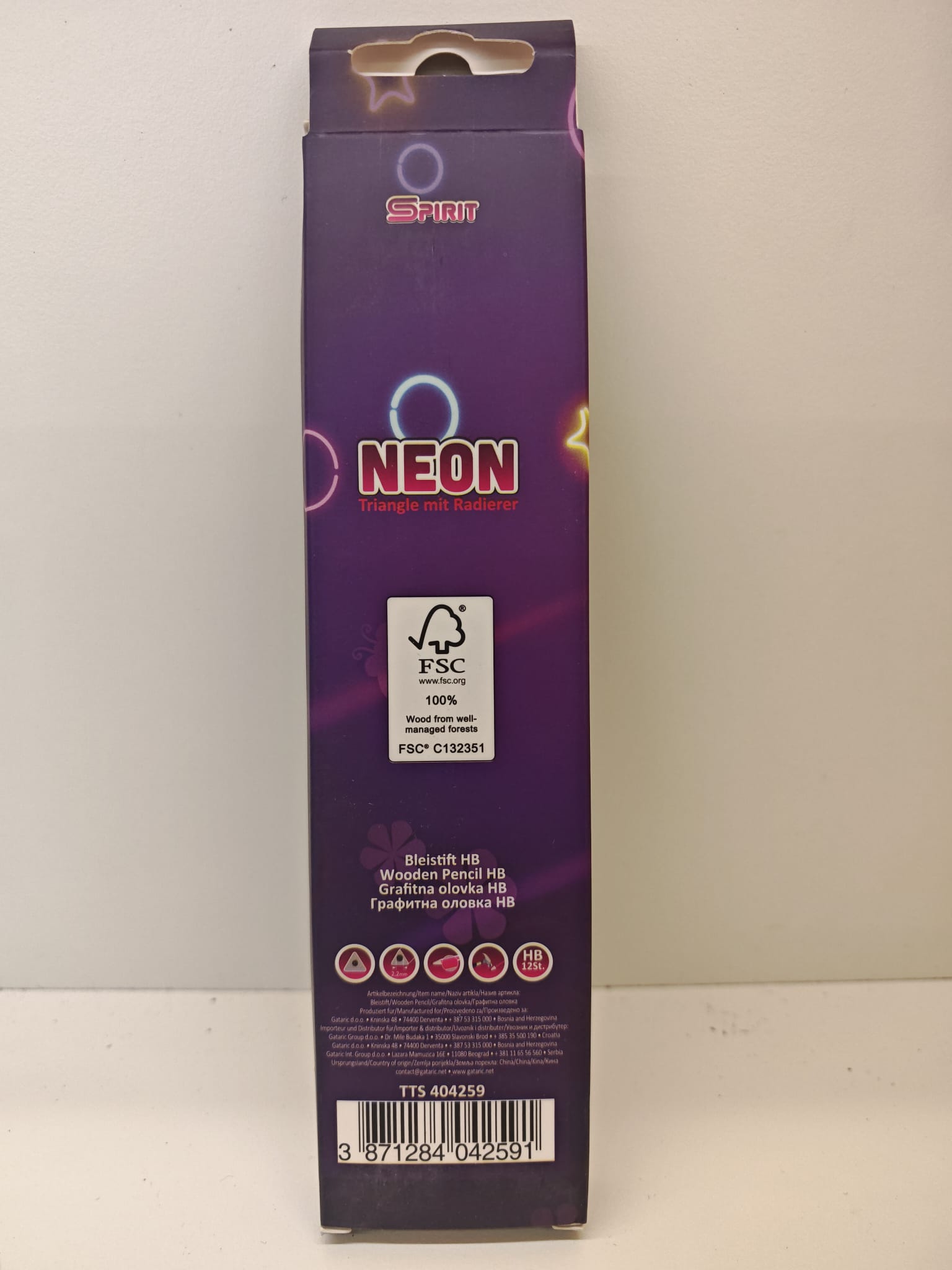Neon Bleistifte HB Leuchtende Farbstifte für Schule und Büro – Bild 2